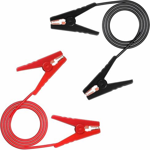 Alligator Clip car Jump Start Cable Jumper Cables for Car Battery Jumper Cables with Alligator Clips 10AWG 5.9ft for Cars, Motorcycles etc.(Y-Y 10A 1.8m) in Saudi Arabia