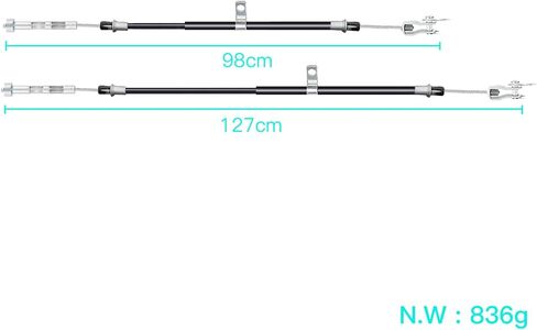 10L0L Golf Cart Brake Cable Fit Club Car Precedent 2008-up 103528701 103528702 in Kuwait
