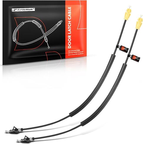 A-Premium 21.06 Inch Door Latch Release Cable Compatible with Pontiac G6 2005-2010, Front Left and Right, 2-PC in Saudi Arabia