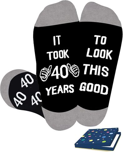 13 18 40 50 60 70 Year Old Boy Gift Ideas, Birthday Socks in Saudi Arabia