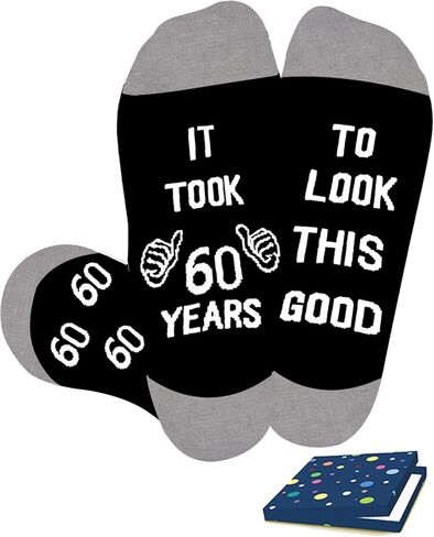 13 18 40 50 60 70 Year Old Boy Gift Ideas, Birthday Socks in Saudi Arabia