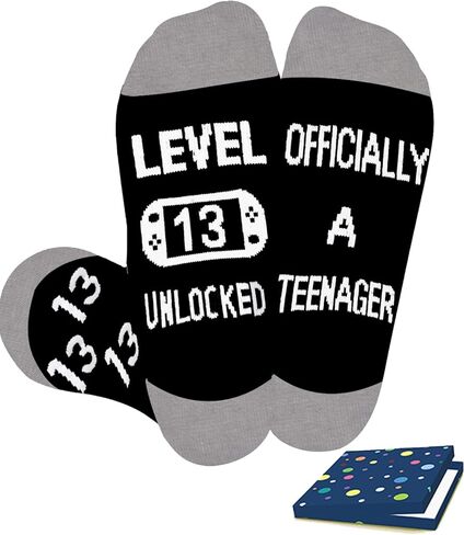 13 18 40 50 60 70 Year Old Boy Gift Ideas, Birthday Socks in Saudi Arabia
