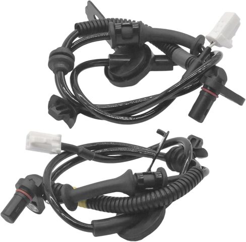 2PCS Rear Left and Right Abs Wheel Speed Sensor Compatible with Hyundai Accent 956801R100 956811R100 ALS2653 ALS2654 from 6/12; 12 13 14 15 16 17 2012 2013 2014 2015 2016 2017 in Saudi Arabia