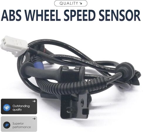 2PCS Rear Left and Right Abs Wheel Speed Sensor Compatible with Hyundai Accent 956801R100 956811R100 ALS2653 ALS2654 from 6/12; 12 13 14 15 16 17 2012 2013 2014 2015 2016 2017 in Saudi Arabia