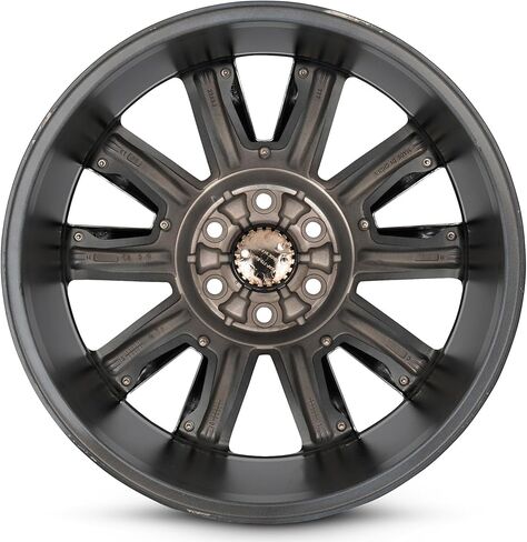 Compatible With 2015-2022 Chevrolet Tahoe 22 Inch Hyper Silver with Chrome Inserts Rim - OE Direct Replacement - Road Ready Car Wheel in Saudi Arabia