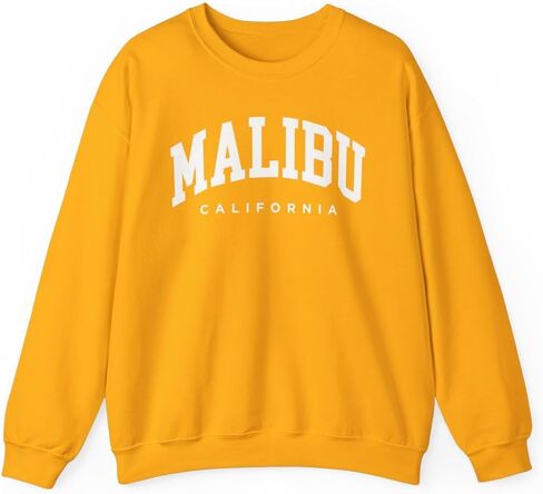 Malibu California Adult Unisex Crewneck Sweatshirt in Saudi Arabia
