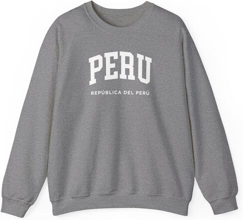 Peru Adult Unisex Crewneck Sweatshirt in Kuwait