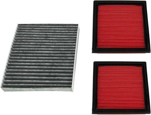 16546JK20A Engine Air Filter and 27277-AR025 Cabin Air Filter Set Fit For Infiniti EX35 EX37 G25 G35 G37 Q40 Q60 QX50 in Kuwait