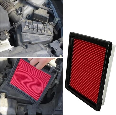 16546JK20A Engine Air Filter and 27277-AR025 Cabin Air Filter Set Fit For Infiniti EX35 EX37 G25 G35 G37 Q40 Q60 QX50 in Kuwait