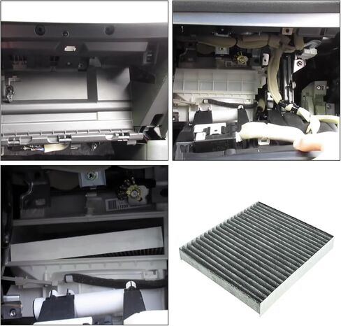 16546JK20A Engine Air Filter and 27277-AR025 Cabin Air Filter Set Fit For Infiniti EX35 EX37 G25 G35 G37 Q40 Q60 QX50 in Kuwait