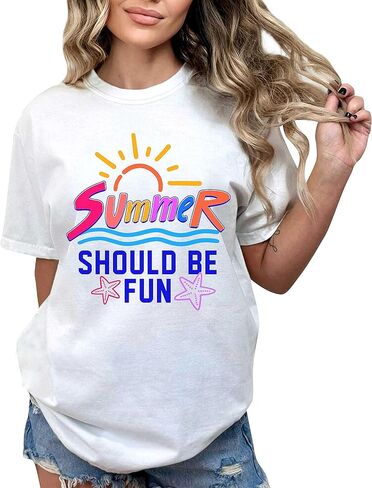 NACRE APPAREL Vacation Shirt Vacay Mode Travel Holiday Summer Gift Beach Party T-Shirt in Kuwait
