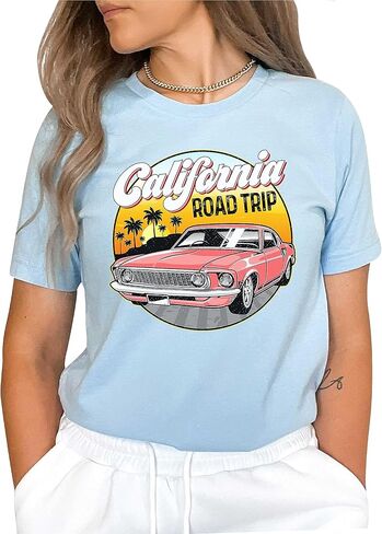 NACRE APPAREL Vacation Shirt Vacay Mode Travel Holiday Summer Gift Beach Party T-Shirt in Kuwait