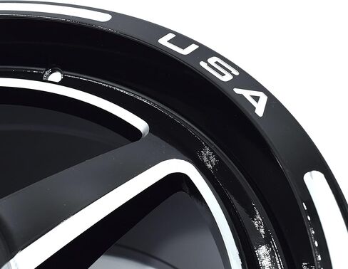 عجلة سحب خلفية VMS Racing Black V Star 17X10 5X120 |5x4.75| +44 شرقًا |7.25 بوصة BS| in Kuwait