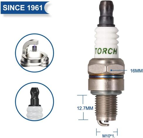 TORCH CM7H Spark Plug Replace for NGK 3066/CMR7H Spark Plug, for Champion 965/RZ7C RZ7CT10 Spark Plug, for Husqvarna 581362301 Spark Plug, OEM, ea in Saudi Arabia