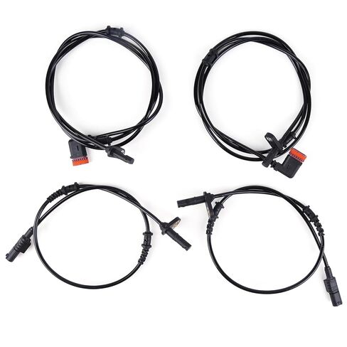 4Pcs ABS Wheel Speed Sensors 2115403017, Compatible with Mercedes-Benz CLK350 CLS500 CLS55 CLS550 CLS63 E320 E350 E500 E55 E550 E63 2003-2011, Replace 2115402917 in Kuwait