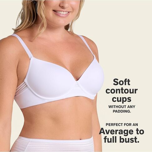 Leonisa Lightly Lined Bras for Women Natural Look Lightly Lined Underwire T-Shirt Bra in Saudi Arabia