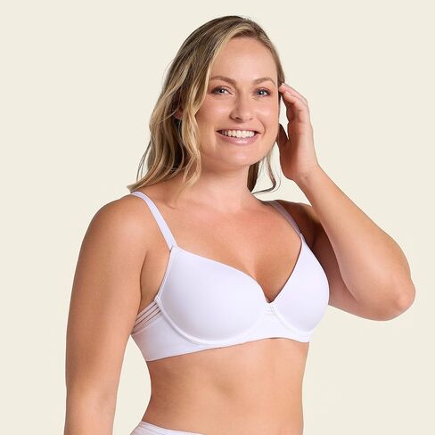 Leonisa Lightly Lined Bras for Women Natural Look Lightly Lined Underwire T-Shirt Bra in Saudi Arabia