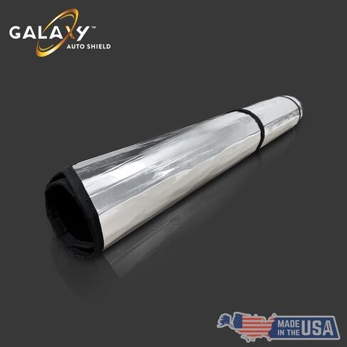 Galaxy Auto Shield Custom Fit Reflective Windshield Sun Shade for 2025 2026 Toyota Crown Signia SUV, Insulated Window Sunshade Privacy Accessories Blockout UV Reflector Protection - Made in USA in Saudi Arabia