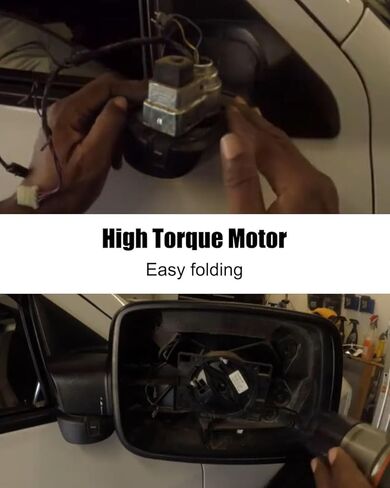 Power Folding Door Mirror Motor Fit for Ram 1500 2500 2013 2014 2015 2016 2017 2018, Left Driver Right Passenger Side Mirror Motor(Not Fit for Chevrolet Cadillac GMC) in Saudi Arabia