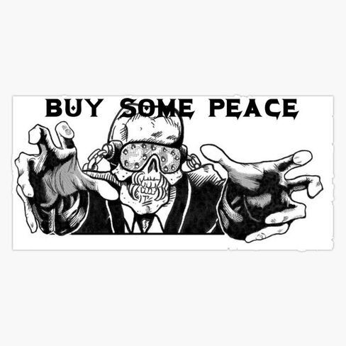 Vic Rattlehead Vinyl Waterproof Sticker Decal Car Laptop Wall Window Bumper Sticker 5" in Saudi Arabia