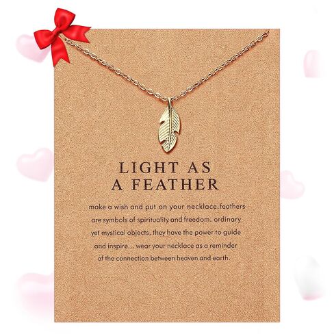 Trendy Necklaces - Gold Choker Necklaces for Woman Silver Necklace for Women Gold Necklace Sun Necklace for Women - Feather Jewelry Necklaces Sunshine Necklace Gold Feather Necklace Pretty Necklace in Kuwait