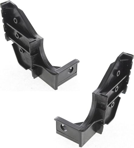 Garage-Pro Front Bumper Bracket For 1998-2000 Toyota Tacoma, Automotive Set of 2, Driver and Passenger Side, Black in Saudi Arabia