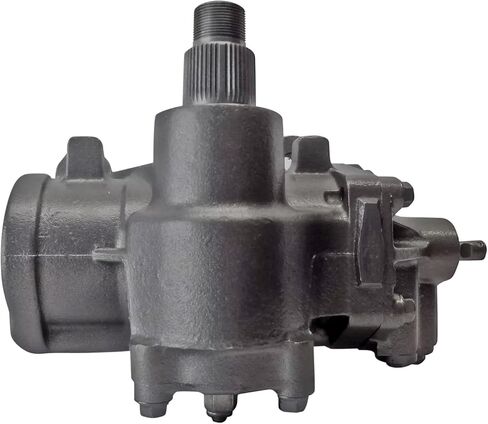 Detroit Axle - 2pc Gear Box Kit for 2011-2019 Chevy Silverado 2500HD 2011-2013 2019 Silverado 3500HD 2011-2013 2017-2019 GMC Sierra 2500HD 3500HD, Power Steering GearBox, Front Pitman Arm Replacement in Saudi Arabia