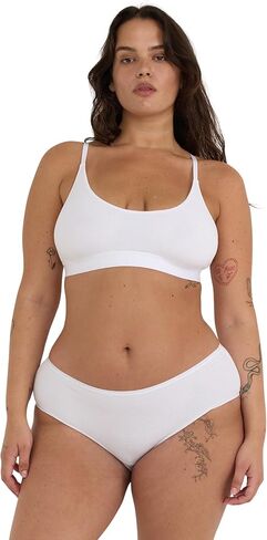 Organic Basics Women's Core Organic Cotton Open Back Scoop Bralette in Kuwait