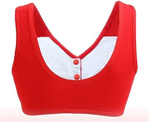 Women Full-Freedom Pure Cottn Easy Front Closure Bra, Perfect Wireless Cozy Sleep Bras with Removable Padded Pack of 3 in Kuwait