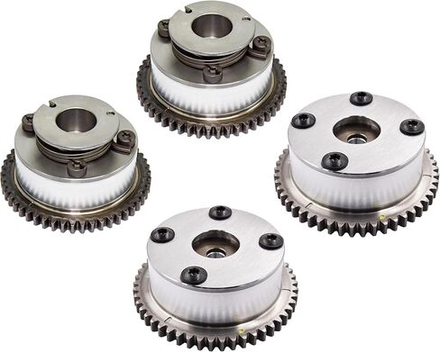 Variable Valve Timing Cam Phaser VVT Sprockets Intake & Exhaust Gear Camshaft Adjuster Fit for 2007-2014 Hyundai Santa Fe Azera Veracruz Coupe Kia Sedona Sorento 3.5L V6# 24350-3C113 24370-3C102 4pcs in Kuwait