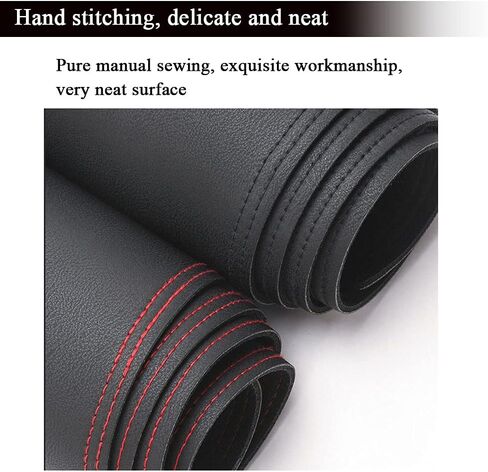 Rifoda Dash Cover Mat Fit for Subaru Forester 2025 2026 Leather Material Anti-Skid Center Console Dashboard UV Rays Protector No Glare Sunshade Cover pad Red Stitching in Saudi Arabia