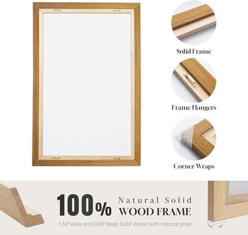 Framed Vintage Botanical Birds on Branch Wall Art, Retro Neutral Still Life Canvas Artwork for Walls, Elegant Rustic Painting Print for Living Room Bedroom Dining Room Office Wall Decor, 36x24 Inch in Kuwait