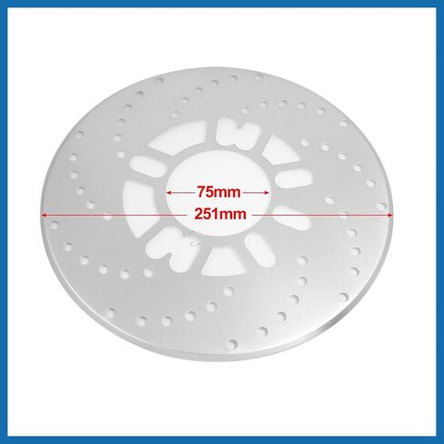 2 Pcs Aluminum Alloy Disc Brake Rotor Cover Silver Tone for Truck Car Vehicle Item Replacement in Saudi Arabia