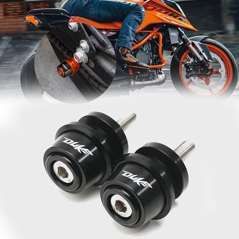 For DUKE390 duke390 250 790 890 2018-2024 CNC Aluminum Alloy 10MM Swingarm Spools Slider Stand Screw duke390 250 790 890 Accessories (One pair in orange) in Kuwait
