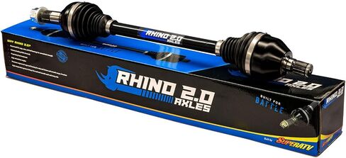 SuperATV Heavy Duty Rhino 2.0 Axle Compatible with Can-Am Commander XT 1000R, XT-P 1000R, MAX XT 1000R, MAX XT-P 1000R, Replaces OEM Part # 705402031, 705402030, See Fitment in Kuwait