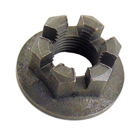 Rear Axle Hub Castle Crown Nut 14mm x 1.50 2004 05 06 Compatible with YFZ 450 YFZ450 in Kuwait
