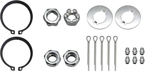 12PCS Front Ball Joints Tie Rods Idler Arm Pitman Arm Stabilizer Bar Link Kit Compatible with Avalanche 2500 Silverado Sierra 1500 2500 3500 01-10 ES3609 ES3488 K80631 K6696 K6693 K6535 in Saudi Arabia