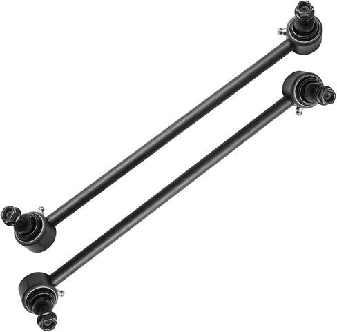 Detroit Axle - Front 10pc Suspension Kit for 12-15 Honda Civic, 13-19 Acura ILX, Outer Inner Tie Rod Ends Boots Front and Rear Sway Bars 2012 2013 2014 2015 Replacement in Saudi Arabia