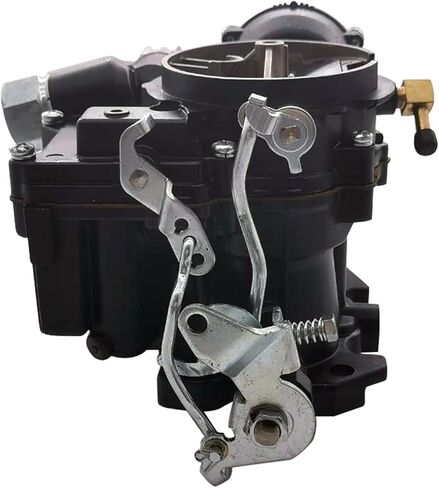 3310-864940A01 Marine Carburetor Replacement for Mercruiser 2 Barrel Carb 2.5 3.0 4CYL Engine with Electric Choke Black in Saudi Arabia