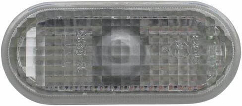 KarParts360 For Volkswagen Jetta/Golf 1999-2005 Side Repeater Lights Driver and Passenger Side | Pair | Lens and Housing | Fender Mounted | Type 4 | White | With Bulb(s) | For VW2570101 | 1J5949117A in Saudi Arabia