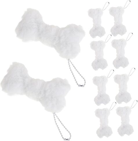 DECHOUS 5pcs Cute Plush Keychain Ornaments for Dog Soft and Adorable Bag Pendant for Backpack Purse and Keyring Accessories in Saudi Arabia