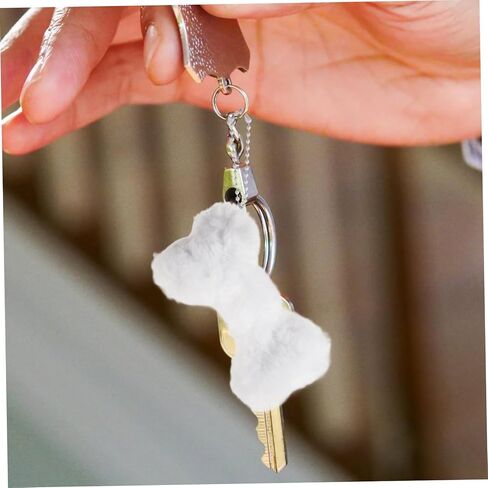 DECHOUS 5pcs Cute Plush Keychain Ornaments for Dog Soft and Adorable Bag Pendant for Backpack Purse and Keyring Accessories in Saudi Arabia