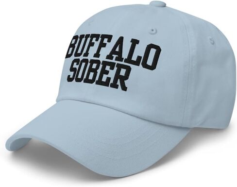 قبعة الأب NX Buffalo Sober المطرزة ذات المنقار المنحني، تاج منخفض، قبعة مريحة قابلة للتعديل للرجال والنساء in Saudi Arabia