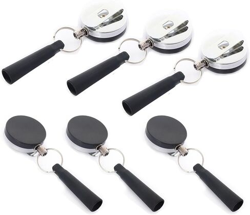 حامل أقلام نجار قابل للسحب، حامل قلم رصاص محمول، شارة بكرة، مشبك من السيليكون المرن، حامل أقلام رصاص للنجارين، والممرضات، والنادلات، وعمال البناء (12) in Kuwait