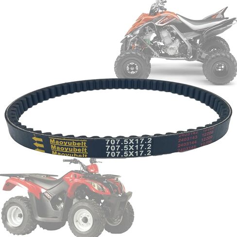 Drive Belt Transmission Belt Fit for Polaris Outlaw 50 2008-2018/90 2007-2014/2016/110 2016-2018,Predator 50 2007,Sportsman 90 2007-2014/2016,Aramid Fiber Belt Replaces 2310018S-000/0453455 in Saudi Arabia