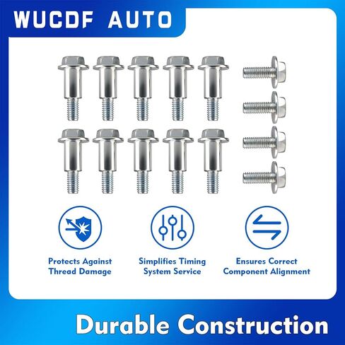 800706950 14Pcs Timing Belt Cover Bolts Kit for Impreza Forester Outback WRX STI for Subaru 1990-2018 Legacy SVX for 2004-2018 Subaru WRX STI Replaces#800706930 926-386 in Kuwait