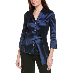 Joseph Ribkoff Women's Signature | Stretch Taffeta Fitted Blouse in Kuwait