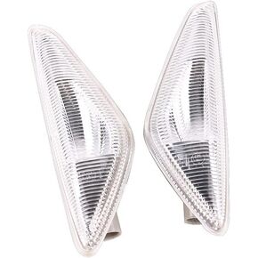 لسيارات BMW X3 X5 X6 E70 E71 2008-2014 E72 F25 الأصفر الحاجز الجانب ماركر بدوره مصباح إشارة مصباح 63137171007 63137171008 in Kuwait