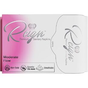 Reign Premium Sanitary Napkins Moderate Flow in Saudi Arabia