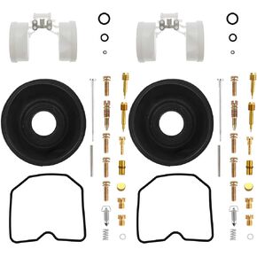 2 Pcs Carburetor Rebuild Kits Replacement for Kawasaki Vulcan 500 EN500 1990 1991 1992 1993 1994 1995 1996 Carb Repair Kit with Float Diaphragm in Kuwait